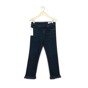 rag & bone • hana high waist crop flare jeans